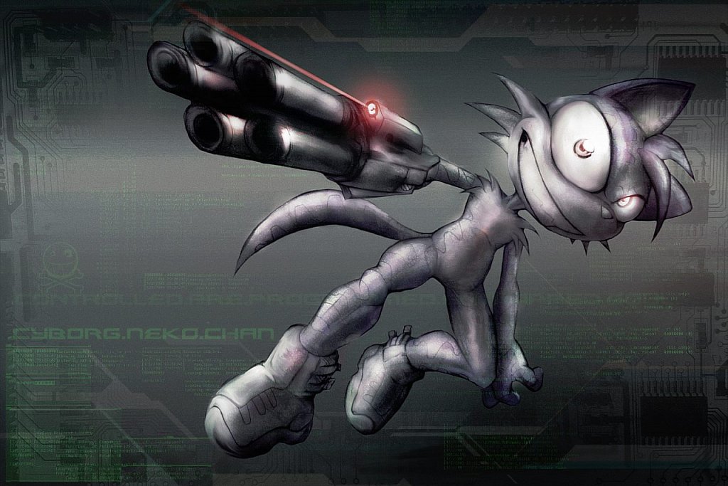 Cyborg Nekochan (Darkdoomer)