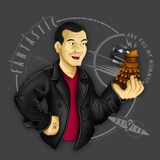 Christopher Eccleston Gris Clair
