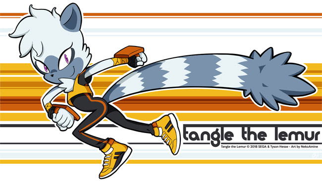 Tangle the Lemur (fond d'écran HD)